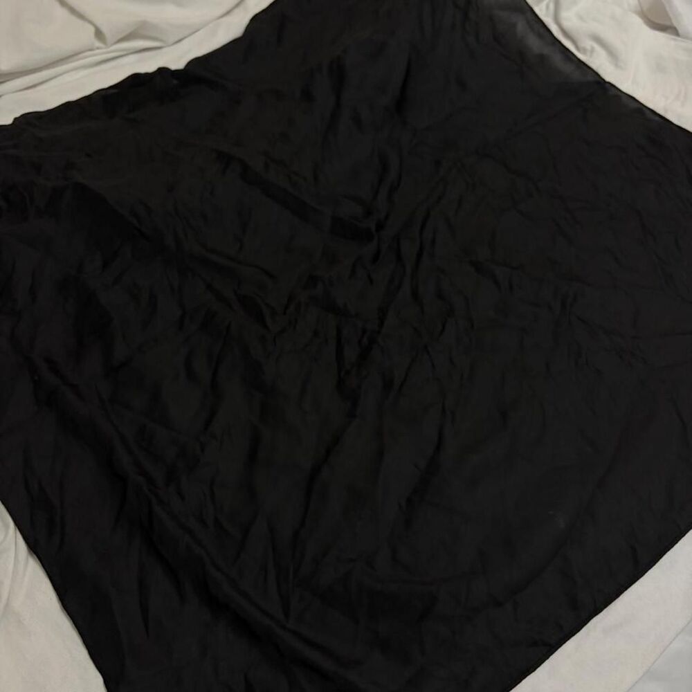 Unbranded Women's Black Scarf-wraps